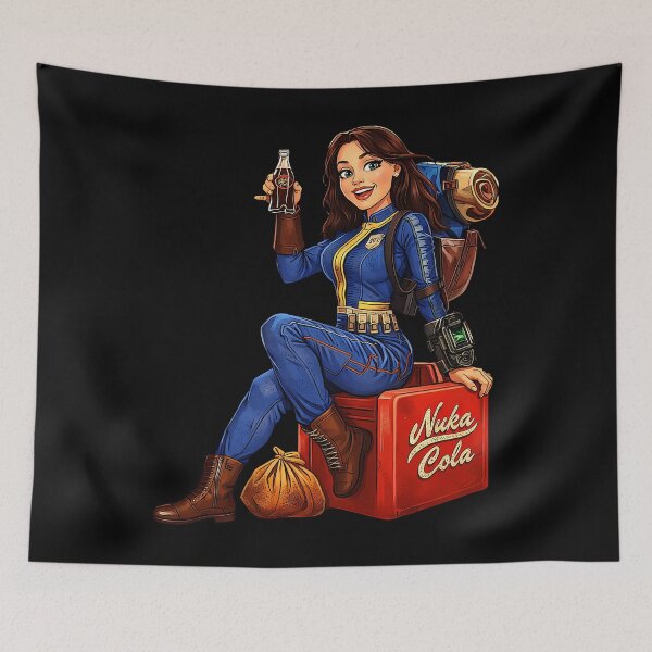 Item preview, Vault Dweller Girl With Nuka Cola designed and sold by ktyson1.