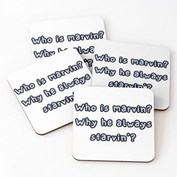 Item preview, Who is MARVIN? designed and sold by Mercreatury.