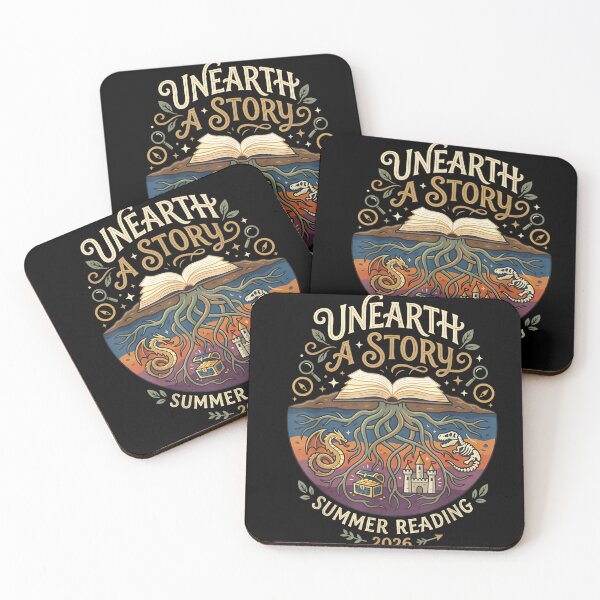 Item preview, unearth a story summer reading 2026 reading book designed and sold by mariazin.