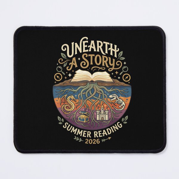 Item preview, unearth a story summer reading 2026 reading book designed and sold by mariazin.