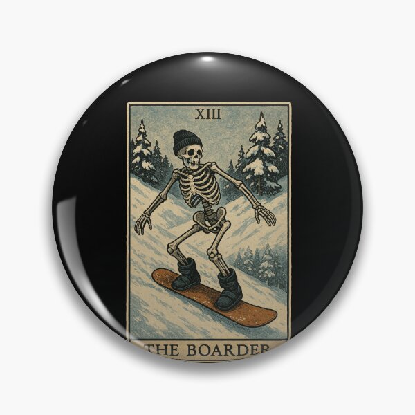 Item preview, Snowboard Tarot Card Snowboarder Boarder designed and sold by BlueBerry-Pengu.
