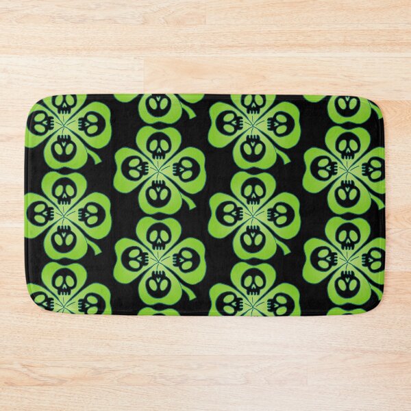 Item preview, Skulls and four-leaf clovers designed and sold by Lagueny.