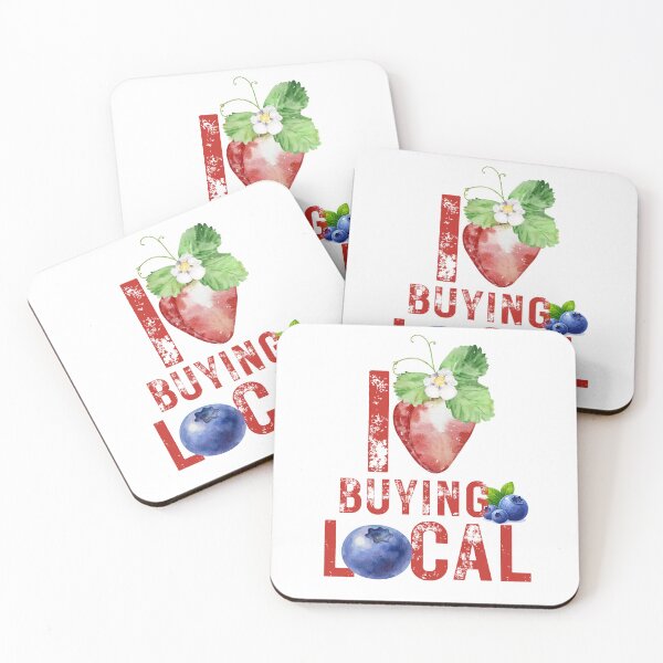 Item preview, Local Farmers  Support Print / Local Produce designed and sold by Thehatinthecat.