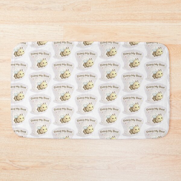 Item preview, Tiny Bee – Doing My Best | Cute Motivational Kawaii Bee designed and sold by Clothes With Smiling Animals Walt Gral.