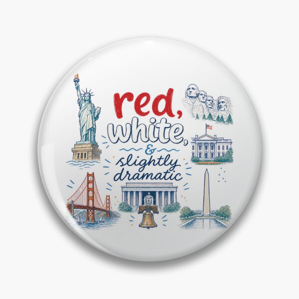 Item preview, Red White And Slightly Dramatic designed and sold by bookclubpress.