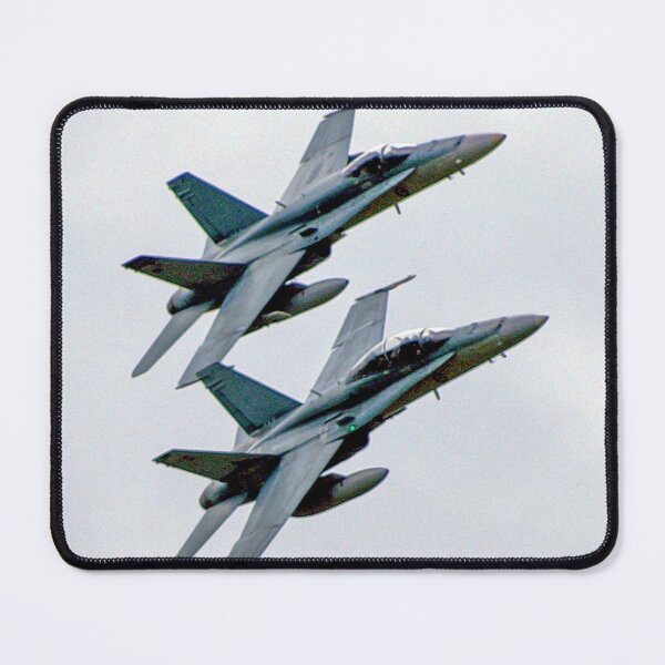 Item preview, F/A-18 Hornet Flight Formation | Dynamic Military Jet Squadron Fine Art Print designed and sold by Ross.A.Campbell.