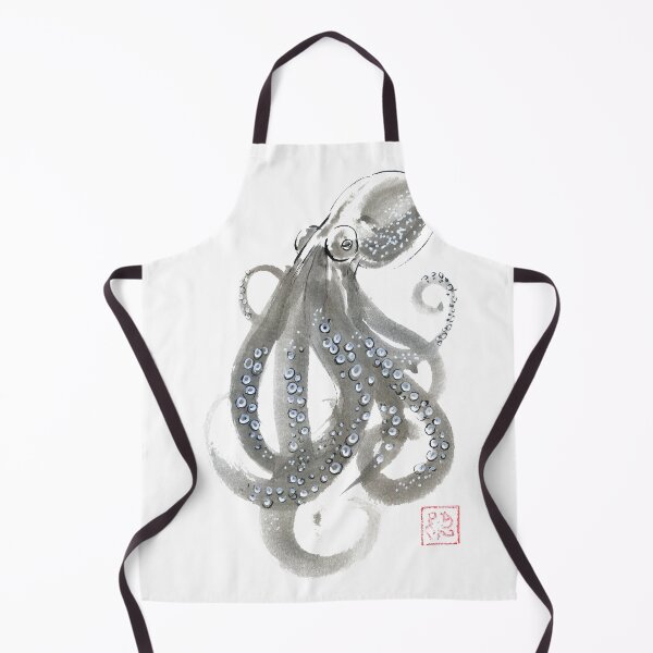 Item preview, grey octopus designed and sold by pechane.