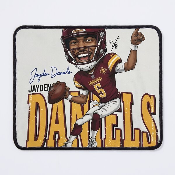 Item preview, Jayden Daniels throwback '90s image designed and sold by Ace Cotton.
