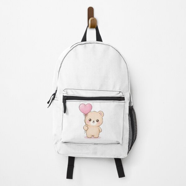Item preview, Pastel Chibi Teddy Bear Soft Kawaii Aesthetic Valentine designed and sold by Crazy Cats T-shirts.