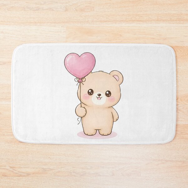 Item preview, Pastel Chibi Teddy Bear Soft Kawaii Aesthetic Valentine designed and sold by Crazy Cats T-shirts.