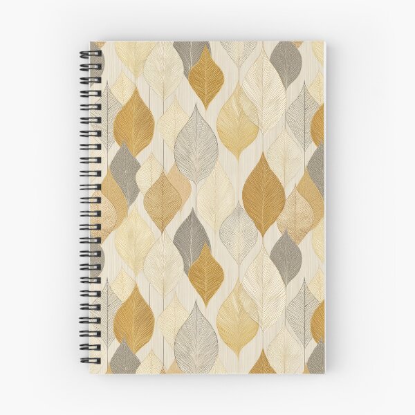 Item preview, Botanical Leaf Print — Amber and Ocher Wall Art — Mid Century Modern designed and sold by BestVarieties.
