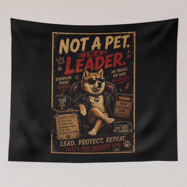 Item preview, Tactical Dog Leader Quote Vintage Working Dog Retro Style designed and sold by Modaozushi216.