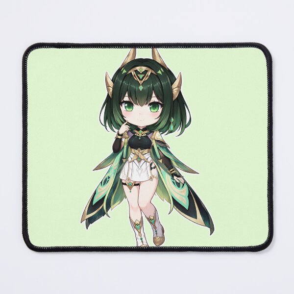Item preview, genshin nefer chibi designed and sold by lilypadblue.