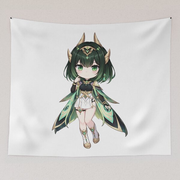 Artikelvorschau, Genshin Nefer Chibi entworfen und verkauft von lilypadblue.
