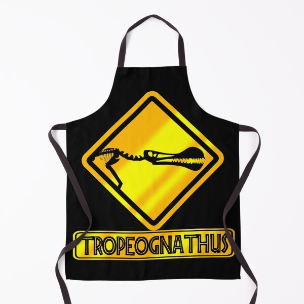 Item preview, Tropeognathus Crossing – Prehistoric Pterosaur Fossil Sign designed and sold by Grimtech Workshop.