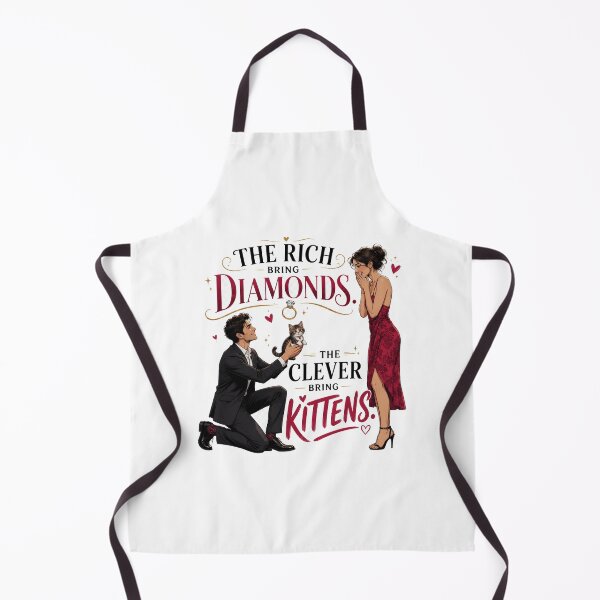 Item preview, The Clever Bring Kittens Funny Proposal Design designed and sold by planetreynolds.