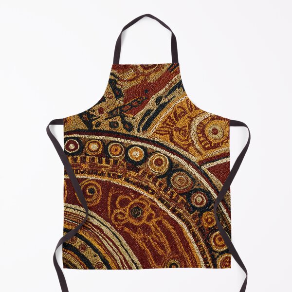 Item preview, Australian Aboriginal Art Tribal Abstract Wall Painting designed and sold by GrinGalore.