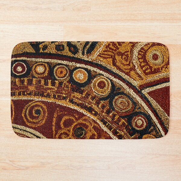 Item preview, Australian Aboriginal Art Tribal Abstract Wall Painting designed and sold by GrinGalore.