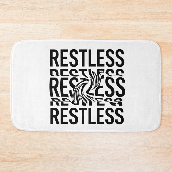 Item preview, Restless Kinetic Typography designed and sold by krish-prints.
