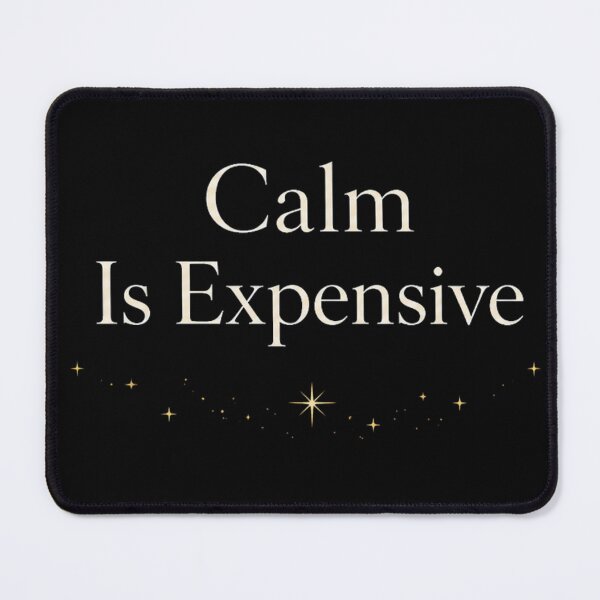 Item preview, Calm Is Expensive — Quiet Luxury Typography designed and sold by BeaVibes.