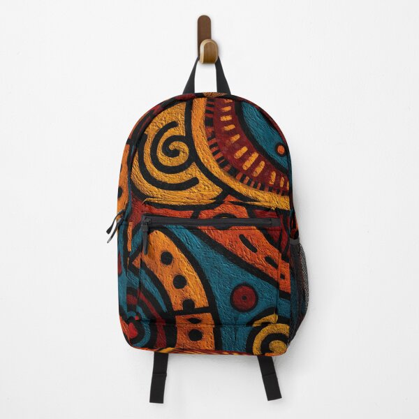 Item preview, Abstract Australian Aboriginal Tribal Art Wall Painting designed and sold by GrinGalore.