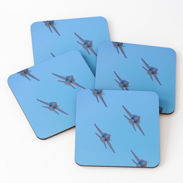 Item preview, F/A-18 Hornet Flight Formation | Dynamic Military Jet Squadron Fine Art Print designed and sold by Ross.A.Campbell.