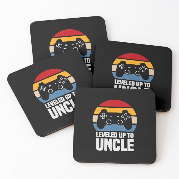 Item preview, Retro Gamer Uncle Loading Announcement with Vintage Controller Sunset designed and sold by FGTV2021.