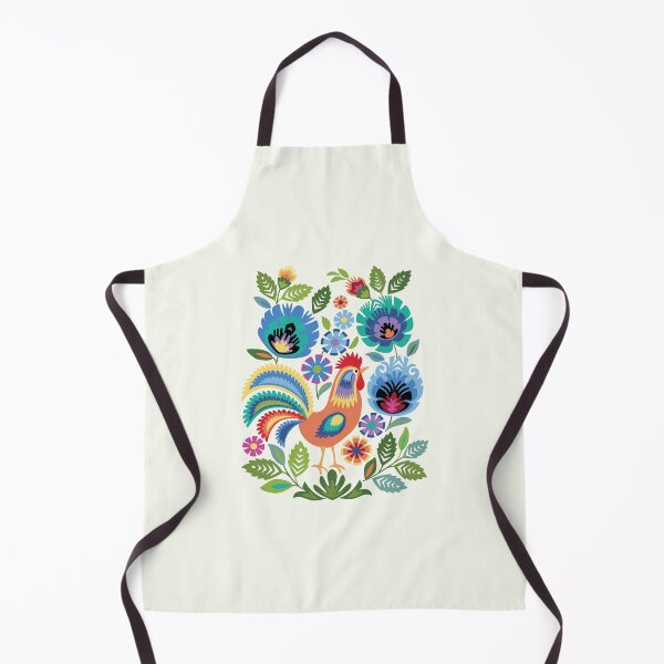 Item preview, Polish Folk Style Wycinanki Rooster & Flowers designed and sold by Barbara Pixton.