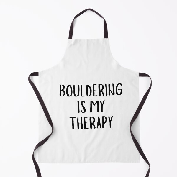 Item preview, Bouldering is my Therapy designed and sold by NanuWear.