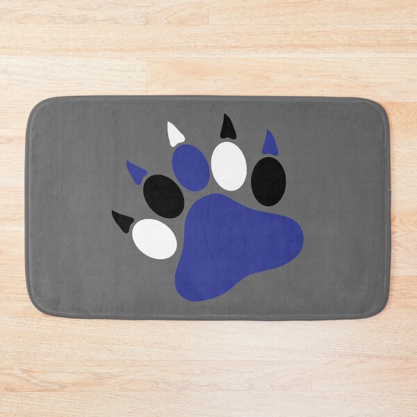 Item preview, Gay Bear Leather Pride Paw Print designed and sold by CreativeTwins.