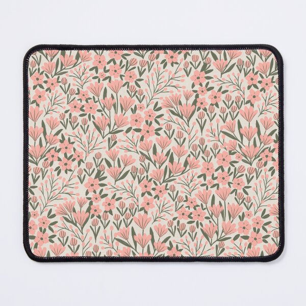 Item preview, Pink wildflower meadow | Soft cottagecore floral designed and sold by Illustrated by Nat.