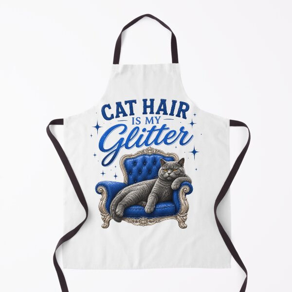 Item preview, British Shorthair Cat Hair Is My Glitter Shirt designed and sold by icehavenstudio.