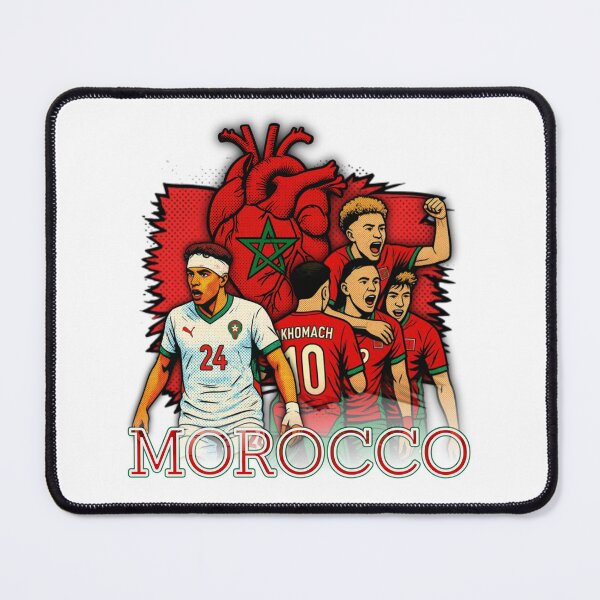 Item preview, Morocco Football Team Retro designed and sold by re2m.