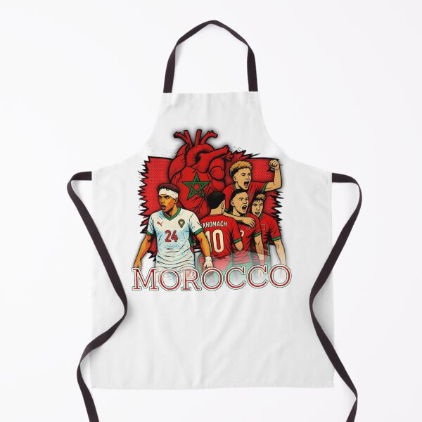Item preview, Morocco Football Team Retro designed and sold by re2m.