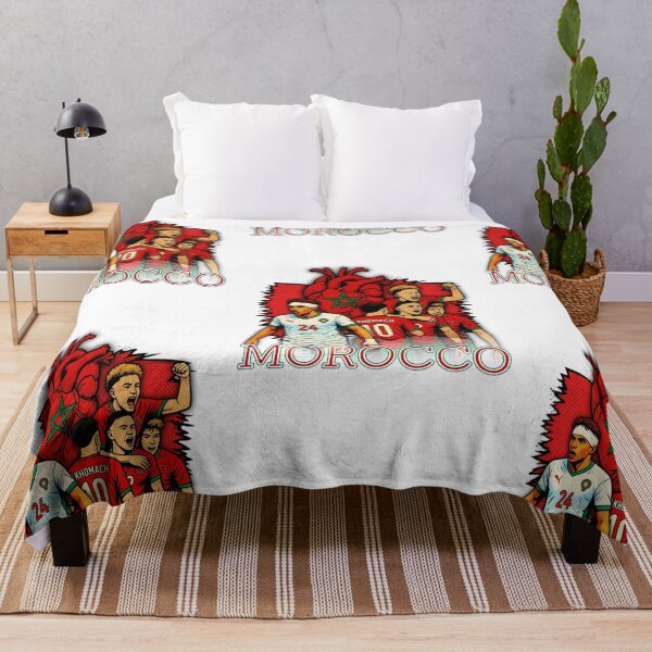 Item preview, Morocco Football Team Retro designed and sold by re2m.