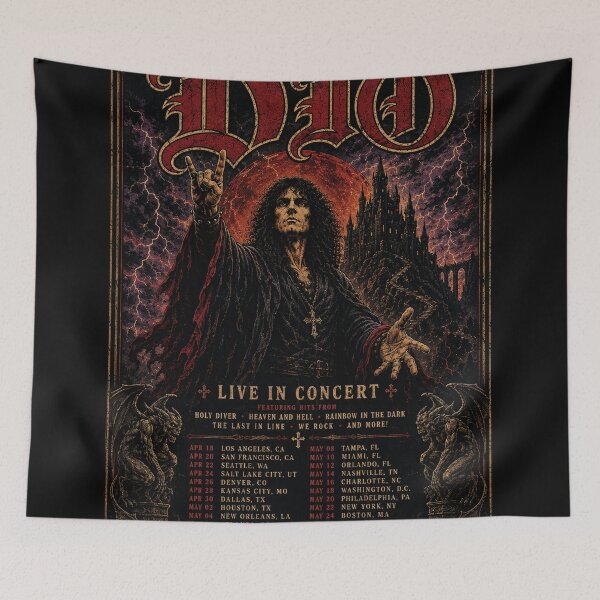 Item preview, Dio Tour Immortal Rock Concert 1983 designed and sold by malynda84.