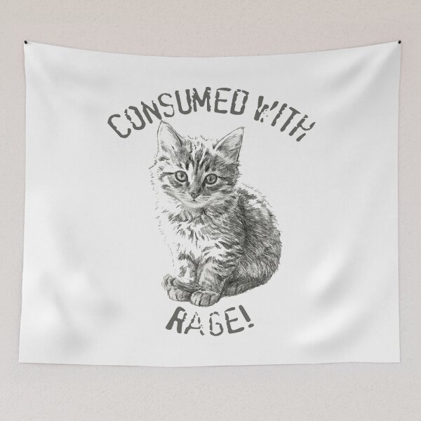 Item preview, Angry Kitty! designed and sold by Bruce Custom Creations.