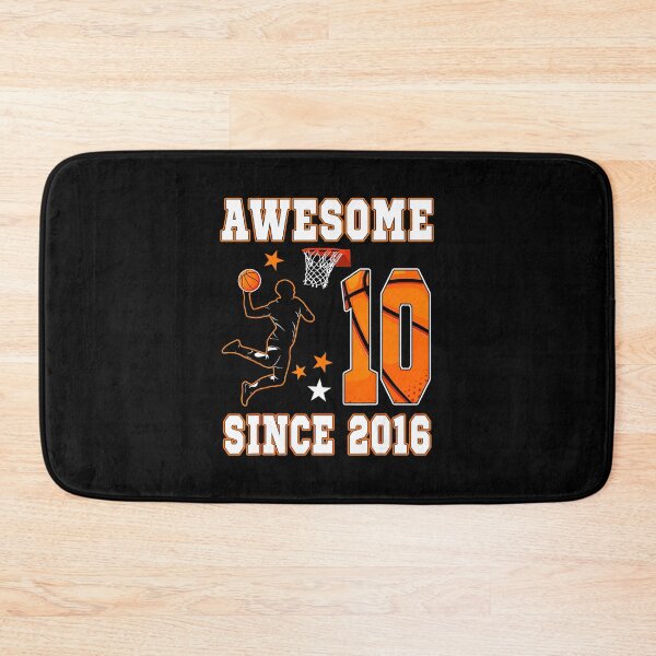 Item preview, Awesome Since 2016 Basketball Birthday For 10 Year Old Boys designed and sold by allistermariam.
