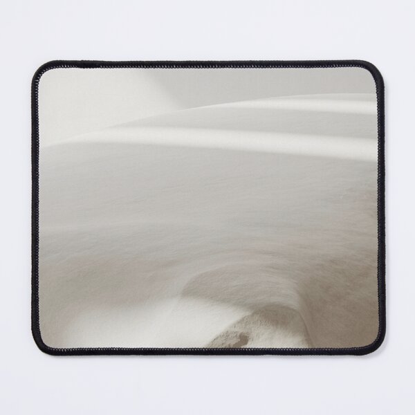 Item preview, Minimalist White Snow Dunes | Soft Abstract Winter Landscape Digital Art designed and sold by Midnight Veil Designs.