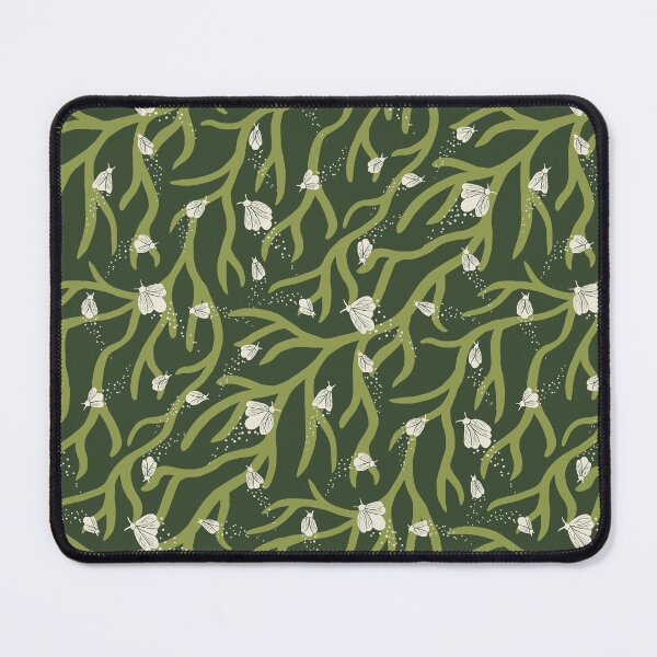 Item preview, Fireflies Among The Roots — Dark Botanical Folk Art designed and sold by Ema Tudose.