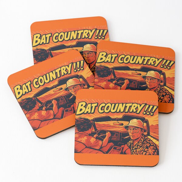 Item preview, BAT COUNTRY!!!  - Vibrant Pop Art  designed and sold by CleverCulture.