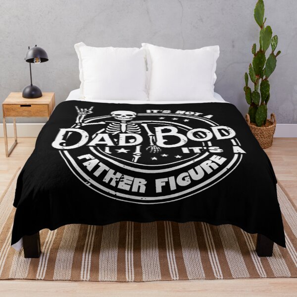 Item preview, Funny Skeleton Father Figure with Vintage Rock Humor Style designed and sold by zamiokaline.
