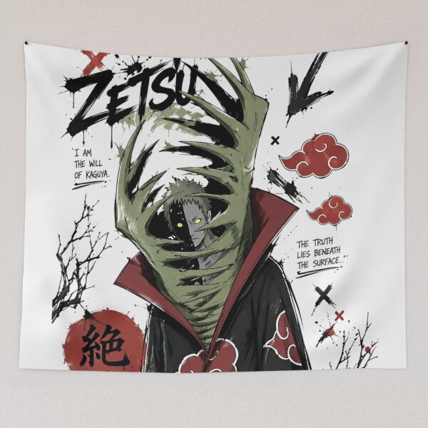 Item preview, Zetsu Akatsuki Dark Anime Art | Villain Manga Graffiti Aesthetic Design designed and sold by Dyan4.