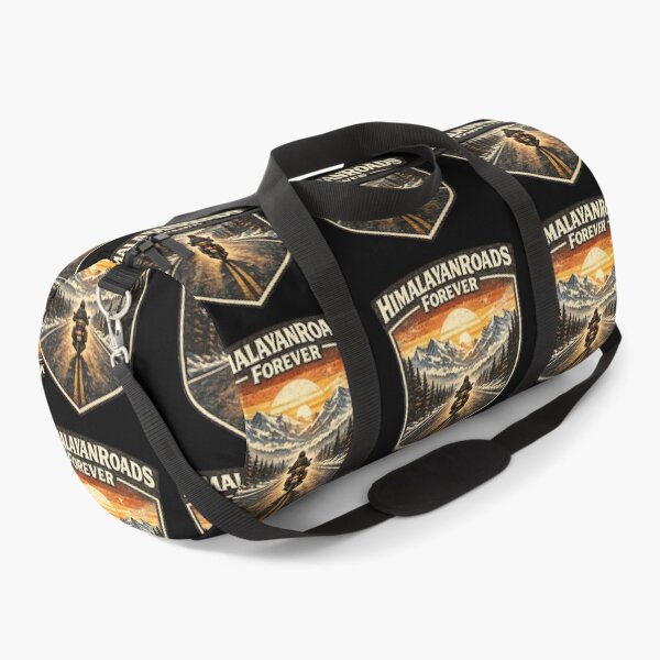 Item preview, Himalayan Roads Forever Motorcycle Adventure Rider Vintage Travel Design designed and sold by Globalcitytees.