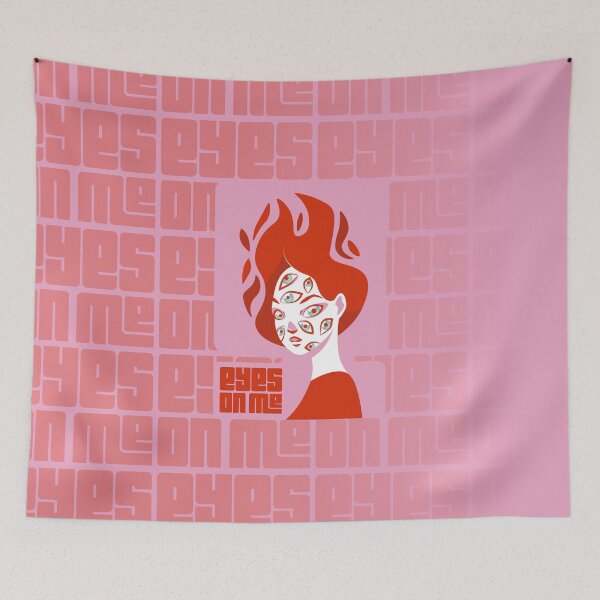 Item preview, Eyes on me (red edition) designed and sold by Juliette Lancien.