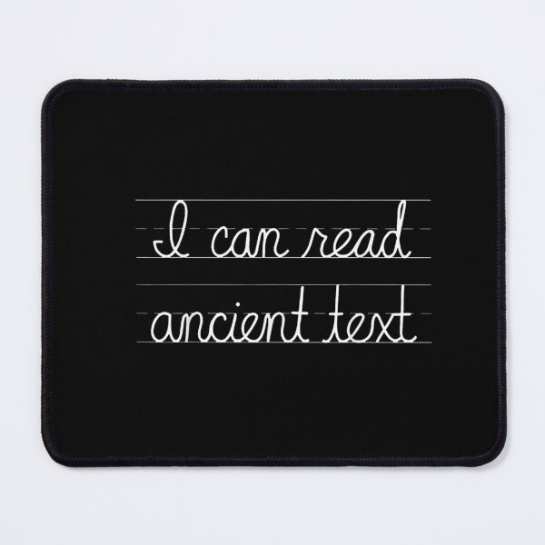 Item preview, Handwriting I Can Read Ancient Text Funny Cursive Writing designed and sold by VerdePlantTees.