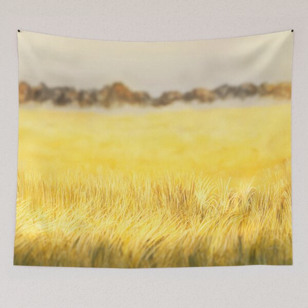 Item preview, Golden Grass Meets Ancient Mountains designed and sold by alandodrawing.