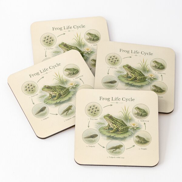 Item preview, Frog Life Cycle Nature Chart designed and sold by BloomStudio1.