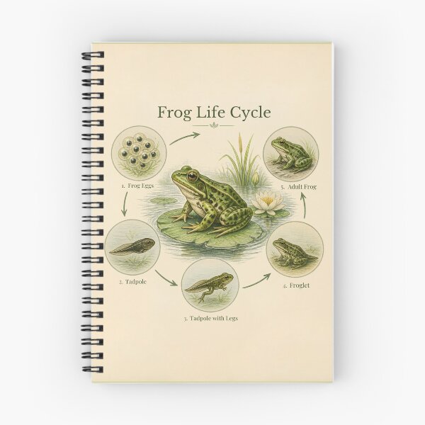 Item preview, Frog Life Cycle Nature Chart designed and sold by BloomStudio1.