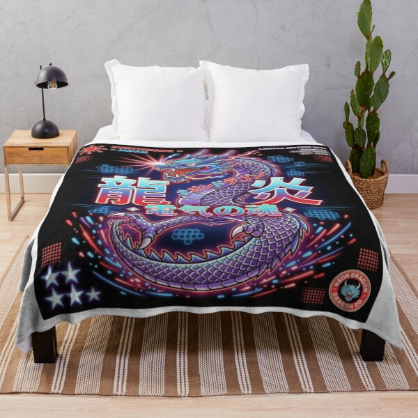 Item preview, Neon Tokyo Dragon designed and sold by PixelStyle Studio.